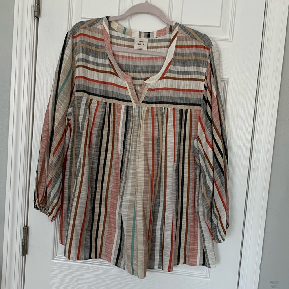 Knox Rose striped blouse